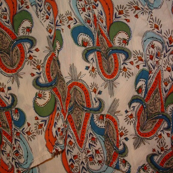 Hayden of Los Angeles Size 1XL Cream Paisley BOHO Dress (NWT) - Picture 3 of 14